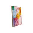 Dynamic Color Block Portrait Canvas - Artistic Wall Decor