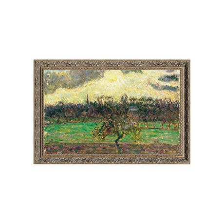 "The Meadows at Éragny, Apple Tree" By Camille Pissarro