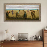 The Potato Diggers - A Tribute To Vincent Van Gogh’s Rural Mastery Canvas Wall Art