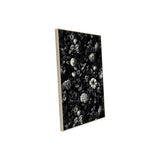 Elegant Black Floral Canvas Wall Art