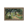 "The Garden's Alley at Eragny" By Camille Pissarro