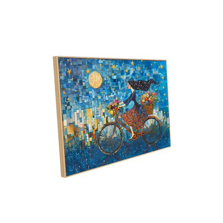 Canvas Wall Art - Whimsical Night Ride