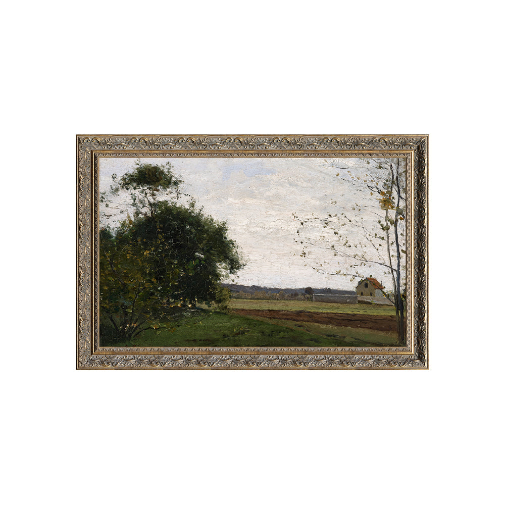 The Road To Pontoise By Camille Pissarro