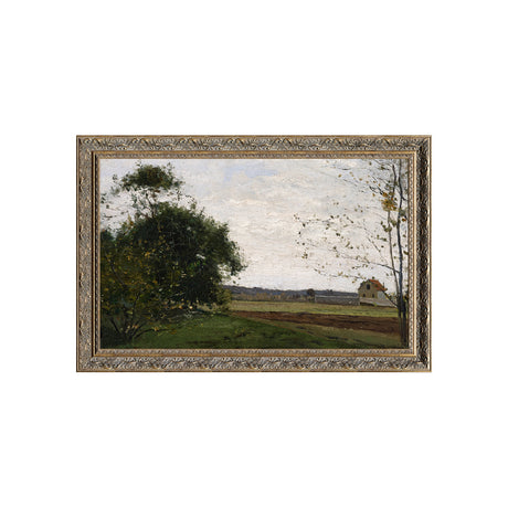 The Road To Pontoise By Camille Pissarro