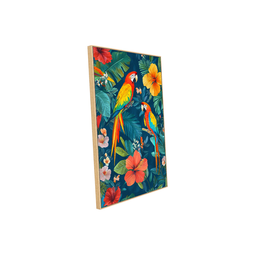 Vibrant Tropical Canvas Wall Art