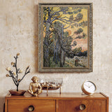 Vincent Van Gogh’s The Pine Trees At Sunset - A Nature Masterpiece Canvas Wall Art