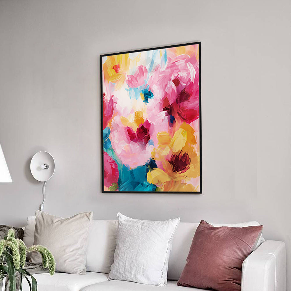 Vivid Floral Canvas Wall Art - A Burst Of Color For Your Space