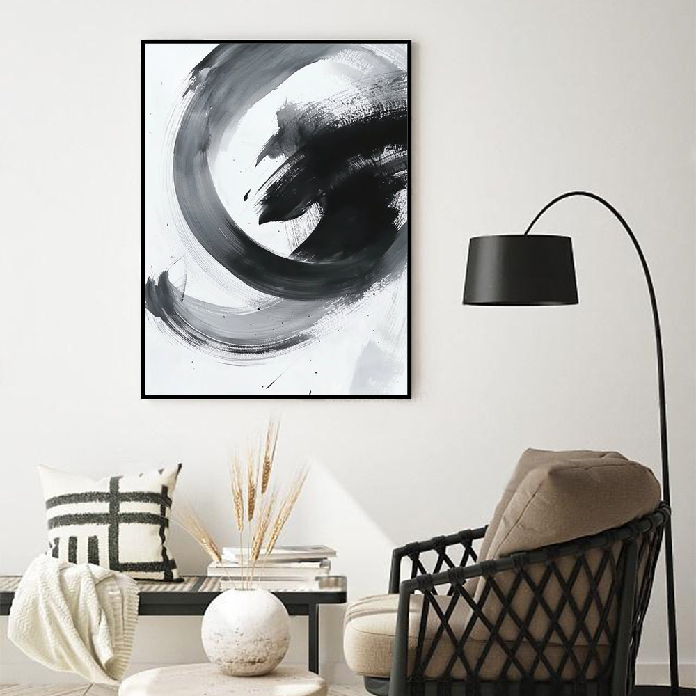 Black And White Canvas Wall Art