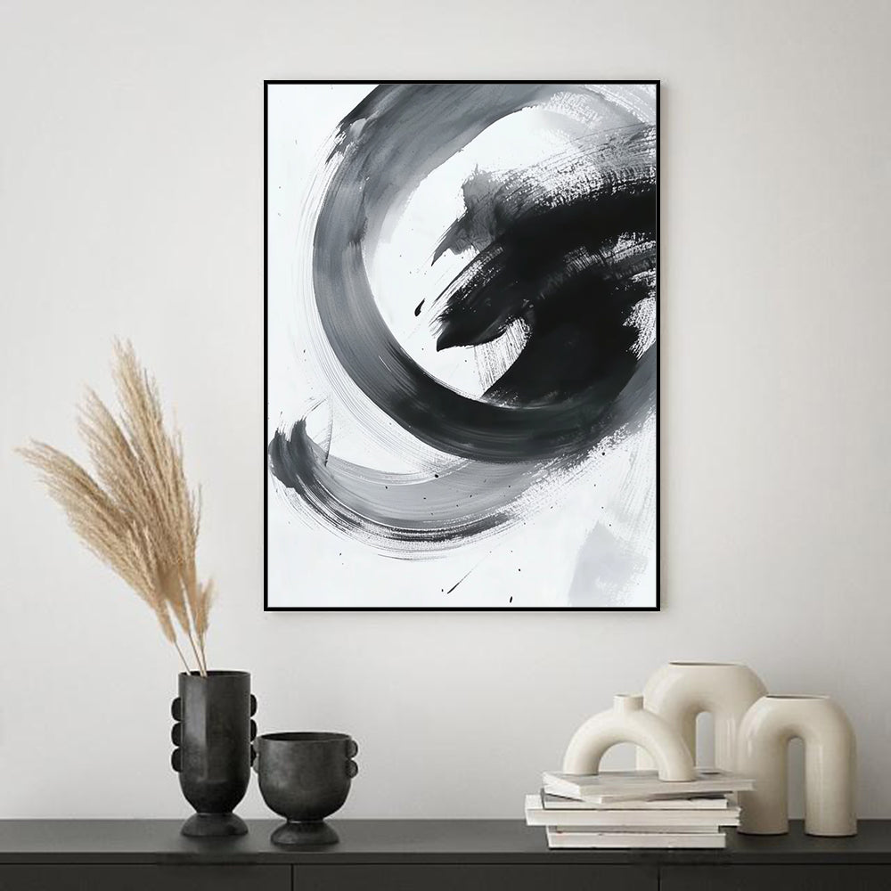 Black And White Canvas Wall Art