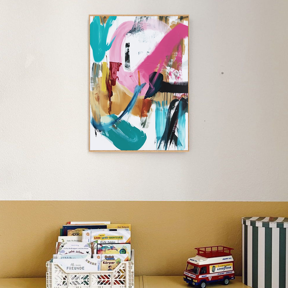 Bold – Vibrant Modern Design Canvas Wall Art