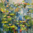 Water Lily Canvas Wall Art