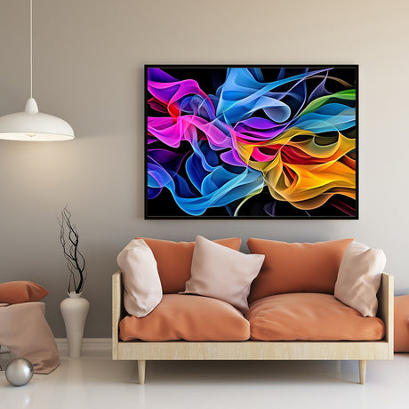 Vibrant Multicolor Canvas Wall Art