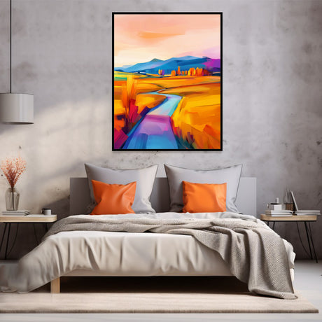 Vibrant Landscape Canvas Wall Art