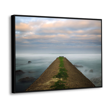 Serene Ocean Pier – Tranquility & Escape Canvas Wall Art