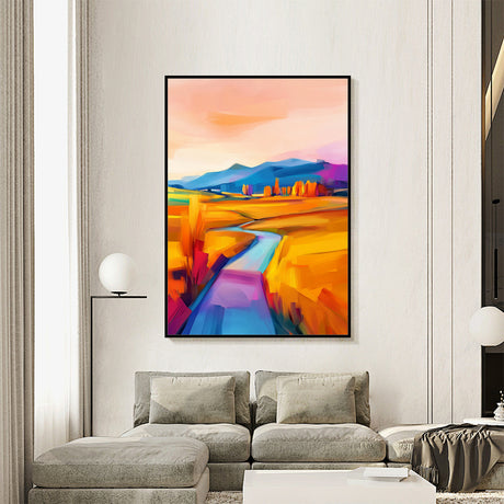 Vibrant Landscape Canvas Wall Art