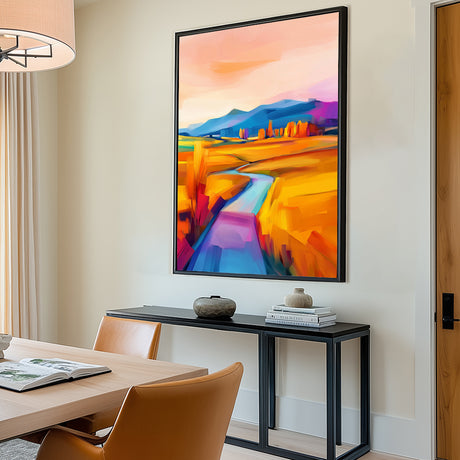 Vibrant Landscape Canvas Wall Art