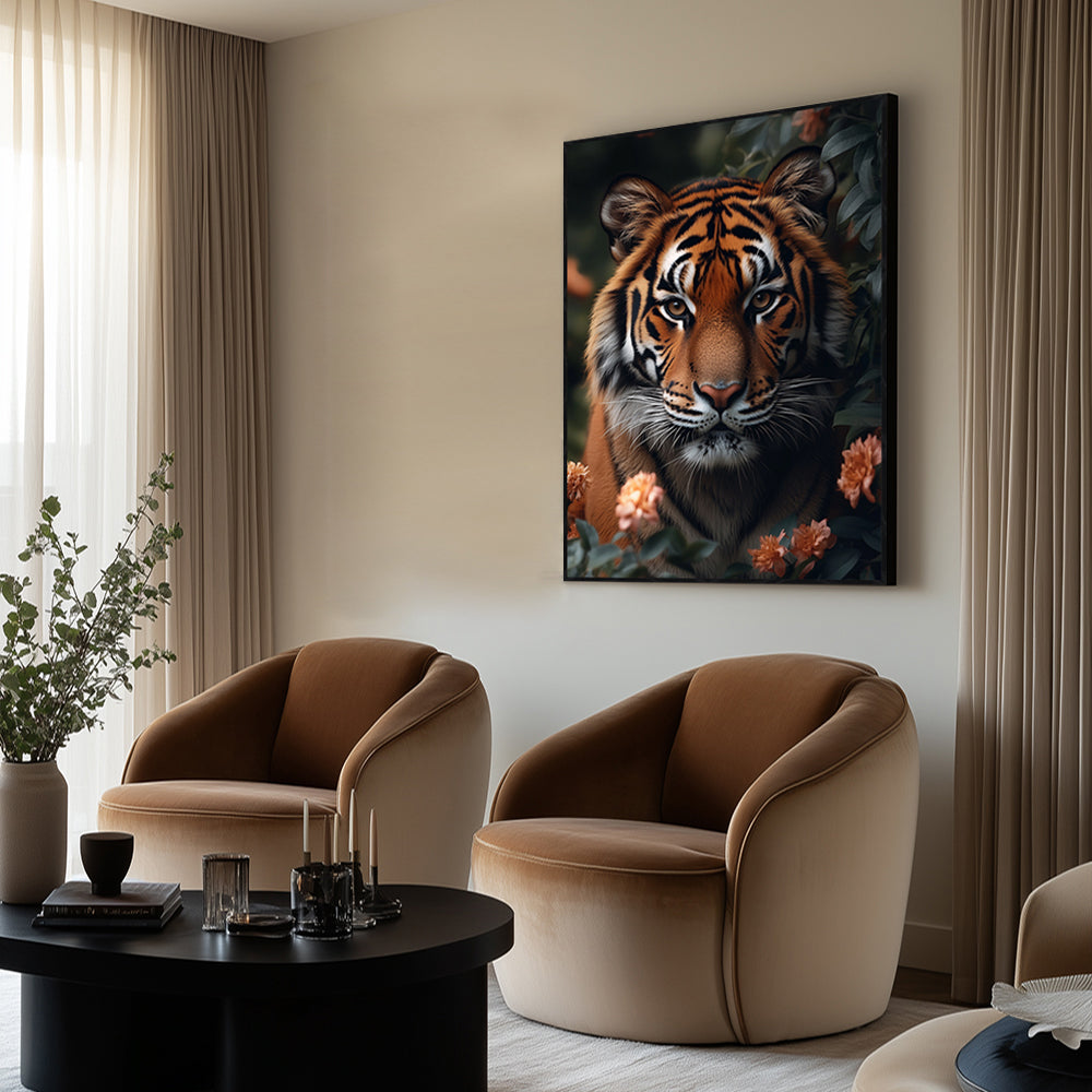 Majestic Tiger Canvas Wall Art