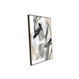 Monochromatic Brushstroke Canvas Wall Art