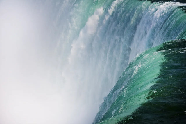 Edge of Power Waterfall Close-Up Canvas Wall Art