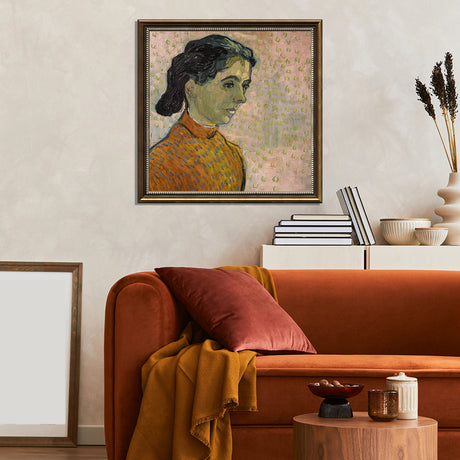 Vincent Van Gogh’s Portrait Of A Young Woman - A Masterpiece Of Emotion Canvas Wall Art