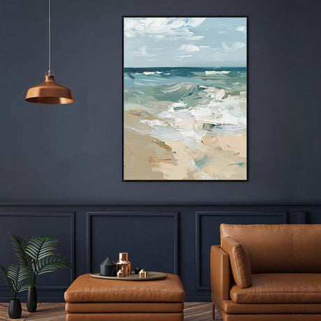 ''Ocean Waves"-Canvas Wall Art