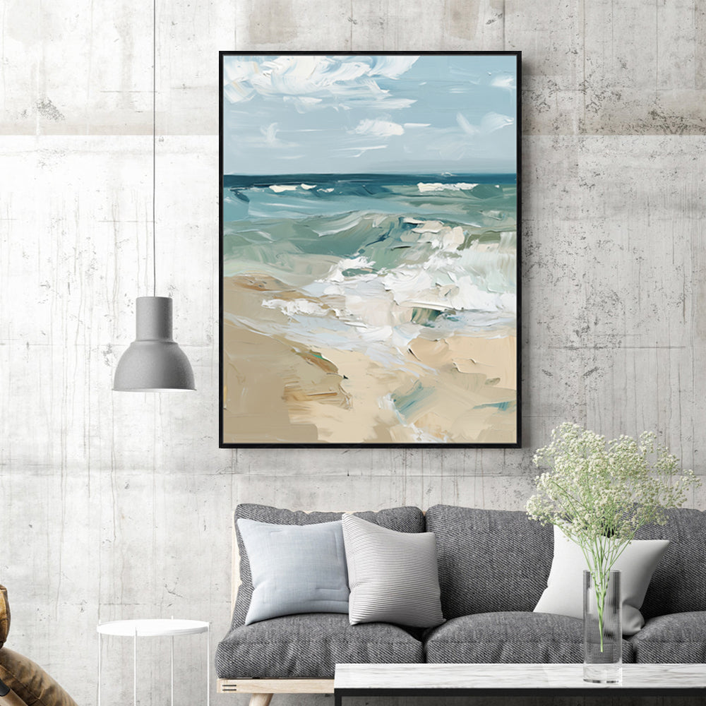 ''Ocean Waves"-Canvas Wall Art