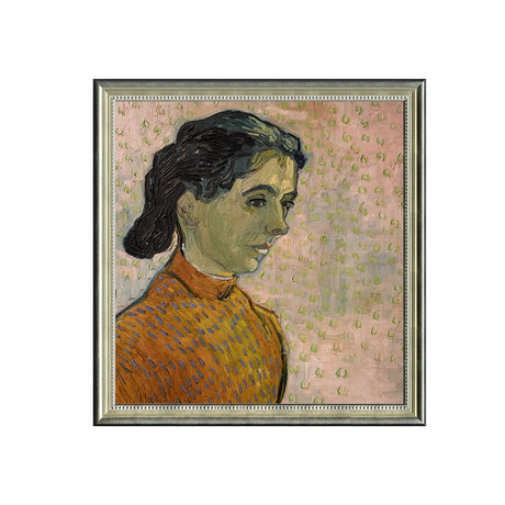 Vincent Van Gogh’s Portrait Of A Young Woman - A Masterpiece Of Emotion Canvas Wall Art