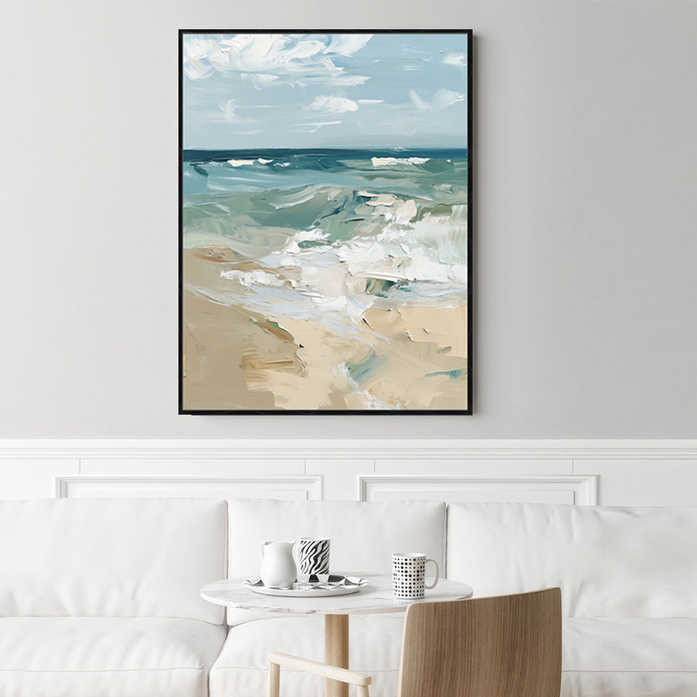 ''Ocean Waves"-Canvas Wall Art