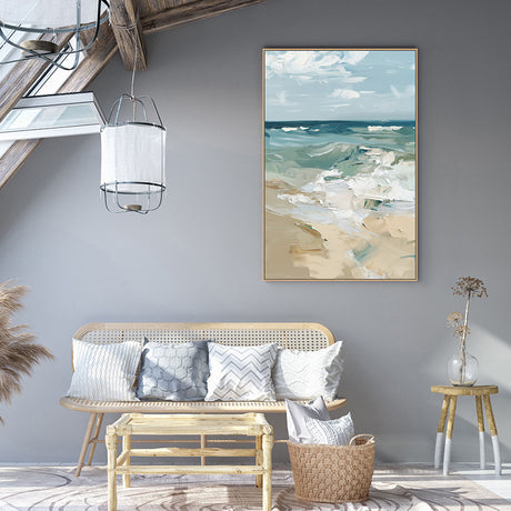 Coastal Serenity Canvas Wall Art