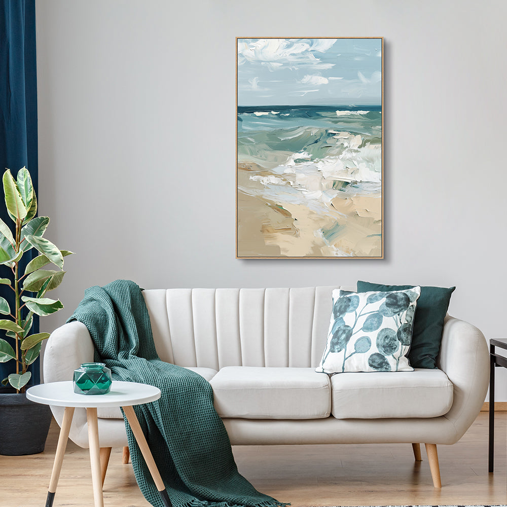 Coastal Serenity Canvas Wall Art