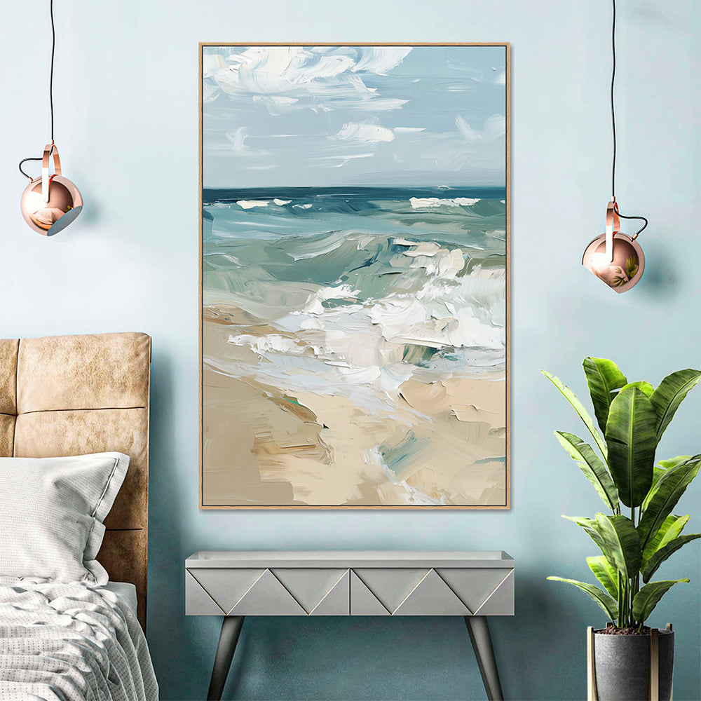 Coastal Serenity Canvas Wall Art