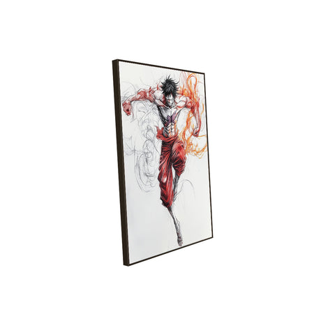 Dynamic Warrior Canvas Wall Art