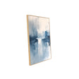 Serene Blue Skyline Canvas Wall Art