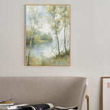 Serene Landscape – Tranquil Nature-Inspired Décor  Canvas Wall Art