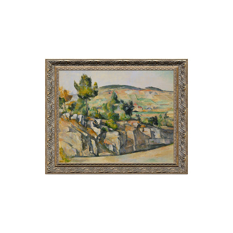 Hillside In Provence By Paul Cézanne