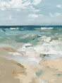 Brushstrokes of the Tide Canvas Wall Art