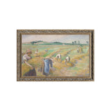 The Harvest By Camille Pissarro