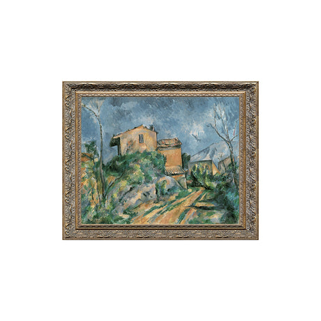 Maison Maria With A View Of Château Noir By Paul Cézanne