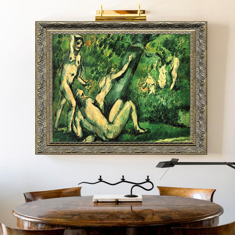 The Large Bathers By Paul Cézanne