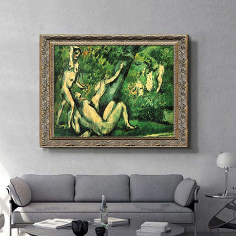 The Large Bathers By Paul Cézanne