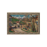 A Crossroad At L’Hermitage, Pontoise By Camille Pissarro