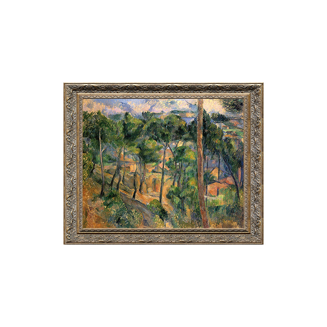 Mont Sainte-Victoire With Large Pine By Paul Cézanne