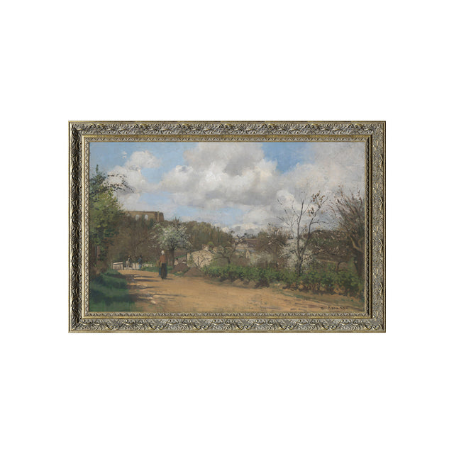 "View from Louveciennes" By Camille Pissarro