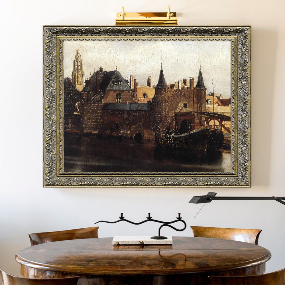 View Of Delft By Johannes Vermeer