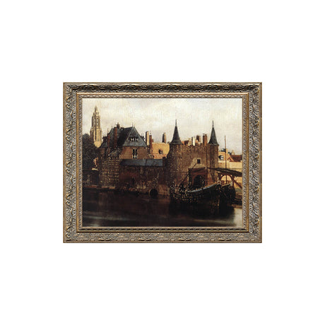 View Of Delft By Johannes Vermeer