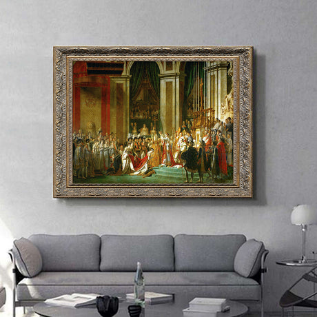 The Coronation Of Napoleon By Jacques-Louis David