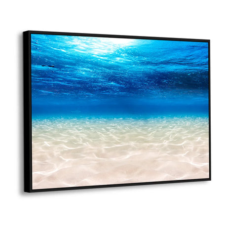 Underwater Ocean Serenity Canvas Wall Art