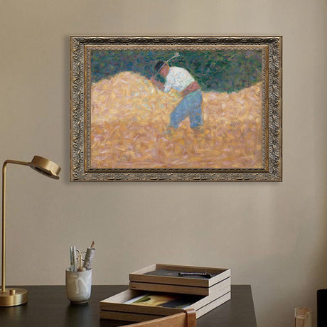 The Stone Breaker By Georges Seurat