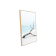 Minimalist Driftwood Beach Canvas Wall Art