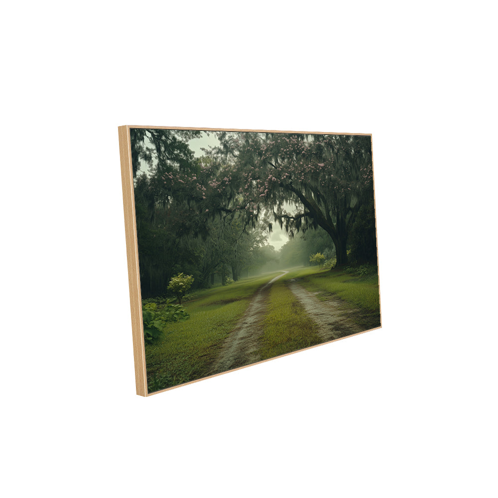 Tranquil Forest Path Canvas Wall Art